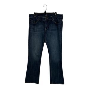 OLD NAVY Diva Mid Rise Slim Straight Leg Stretch Blue Jeans Women's Size 12 R